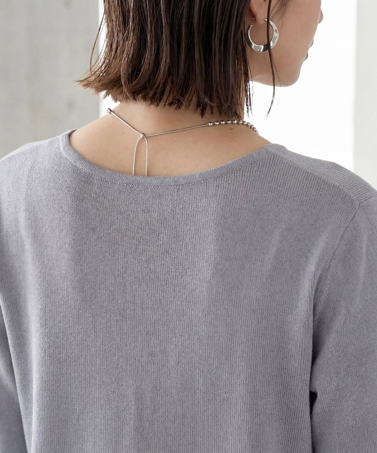 着用イメージ　165cm 02サイズ ニュアンスブルー