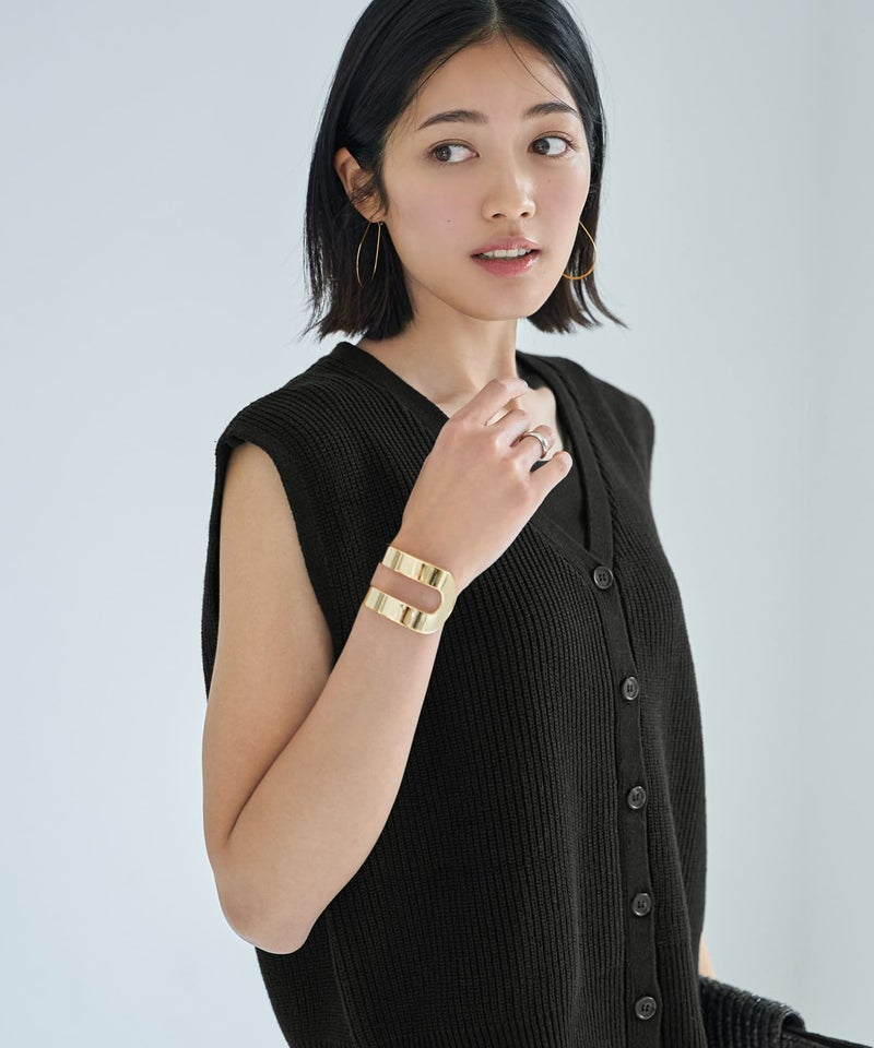 40mm幅ダブルラインバングル | おしゃれな大人レディースファッション 