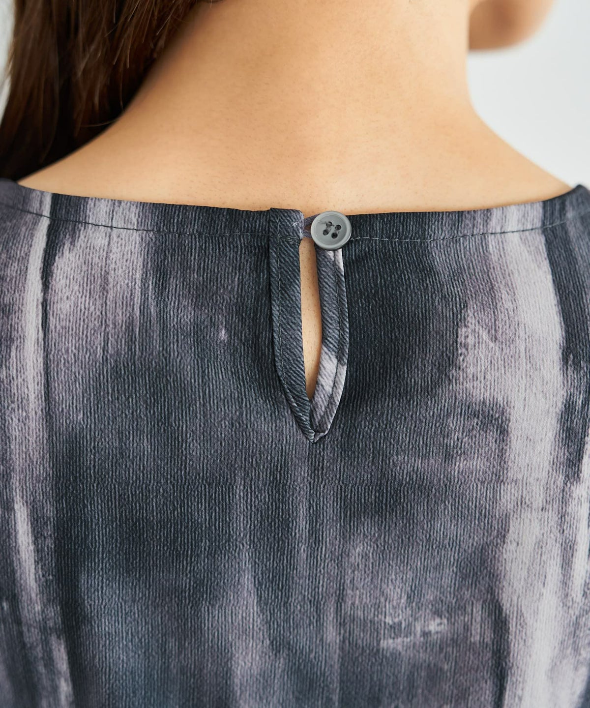 着用イメージ　165cm ブラックミックス