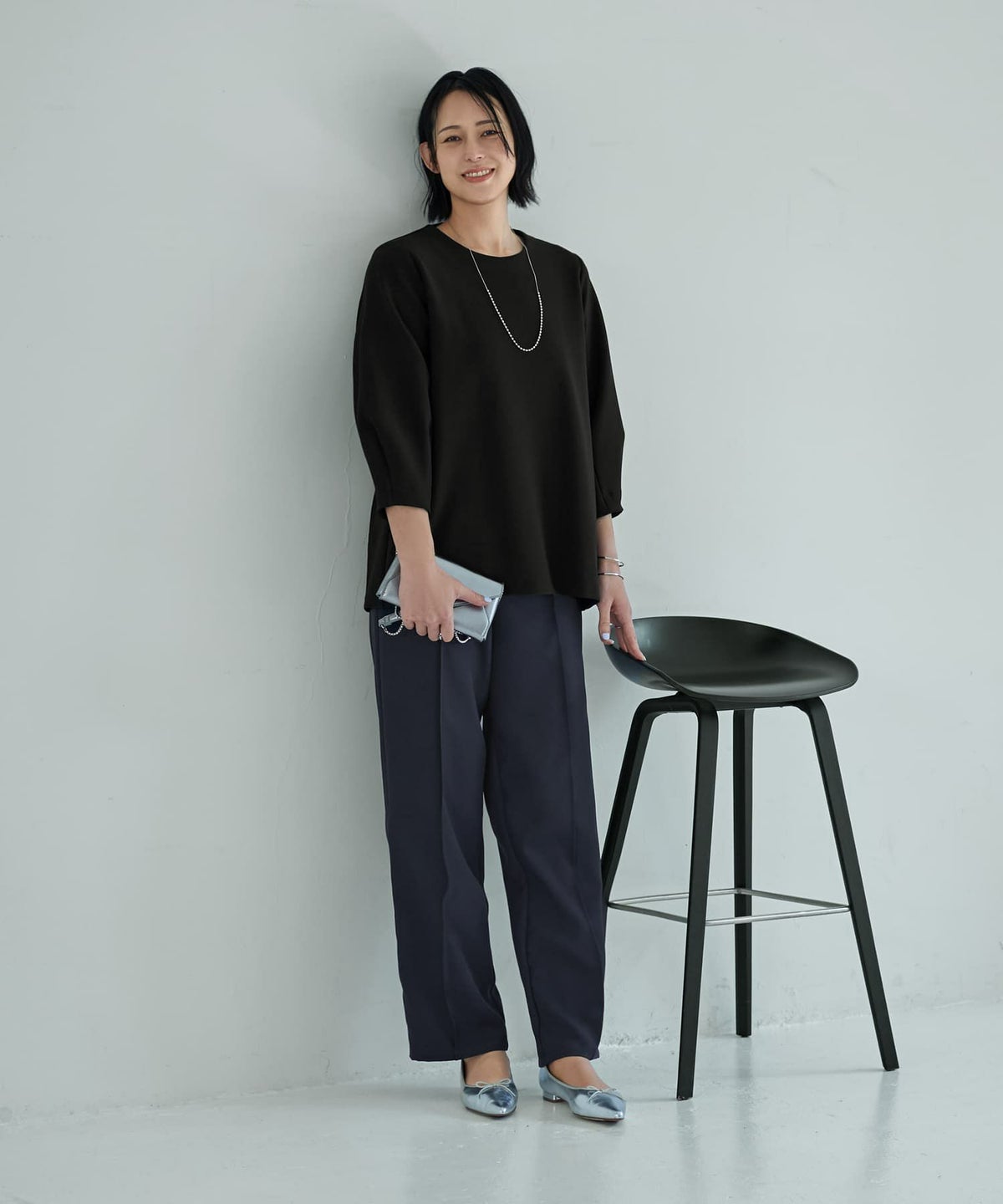 着用イメージ 187cm ブラック X-tall