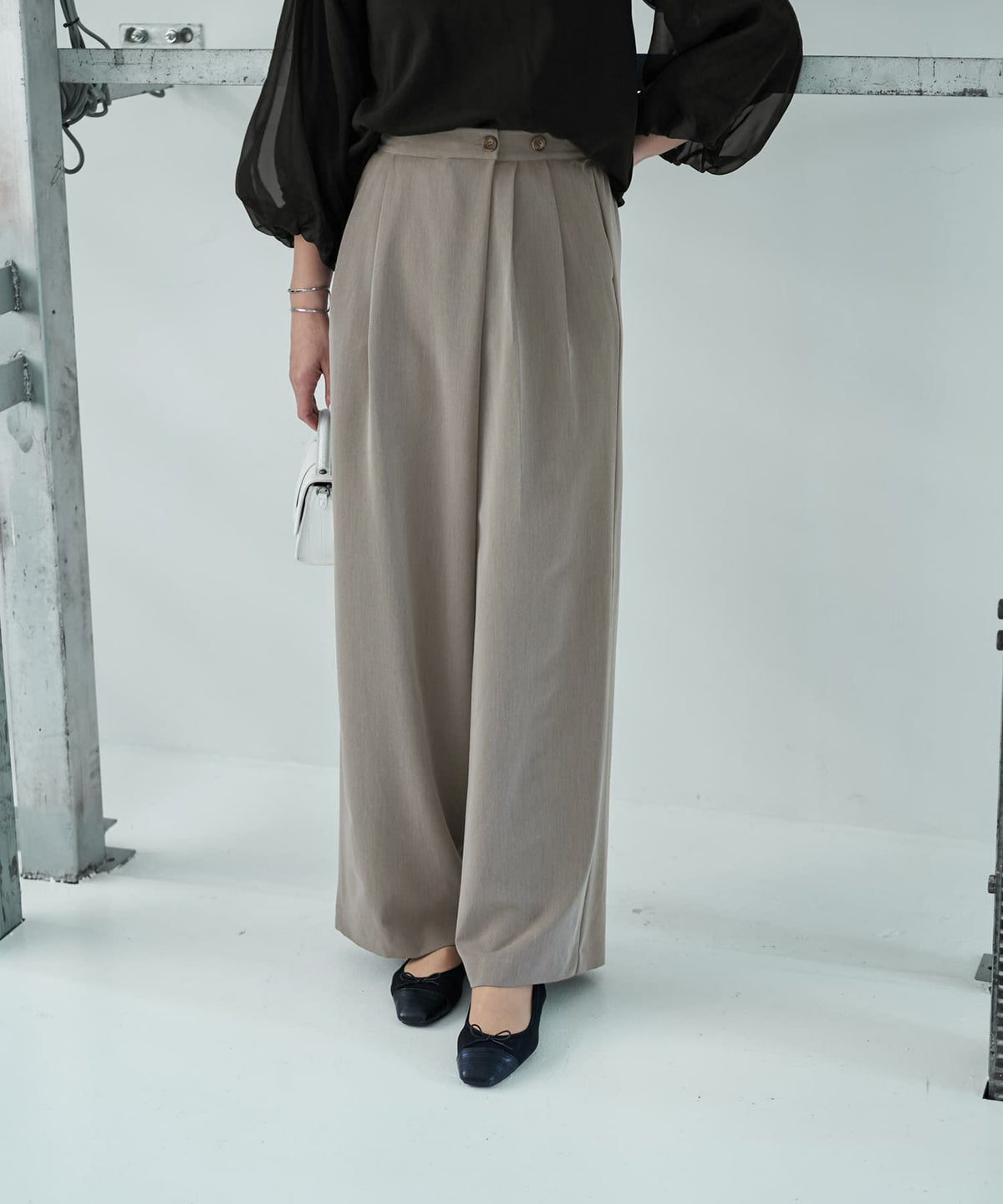 着用イメージ 187cm オリーブグレー X-tall