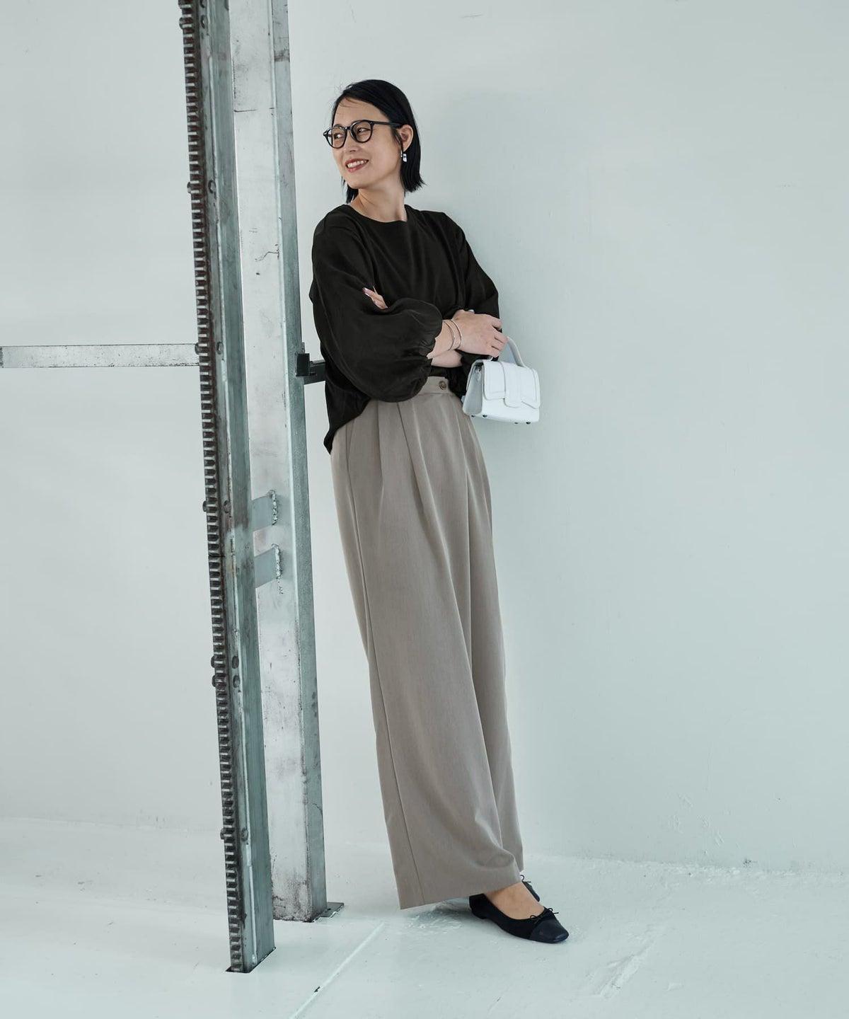 着用イメージ 187cm オリーブグレー X-tall