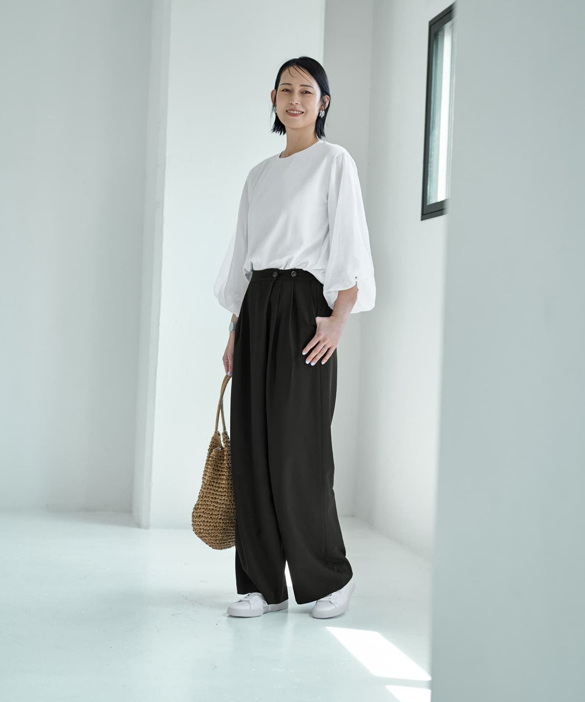 着用イメージ 187cm ブラック X-tall