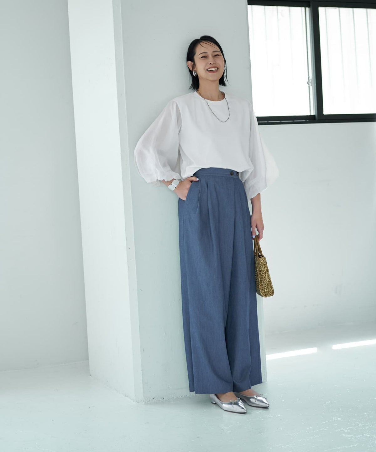 着用イメージ 187cm サックス X-tall