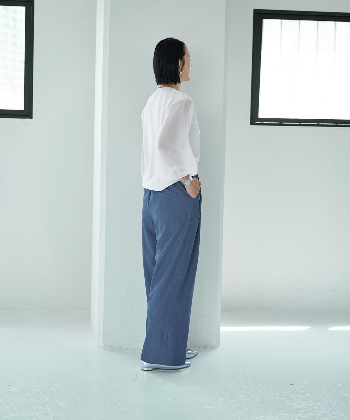 着用イメージ 187cm サックス X-tall