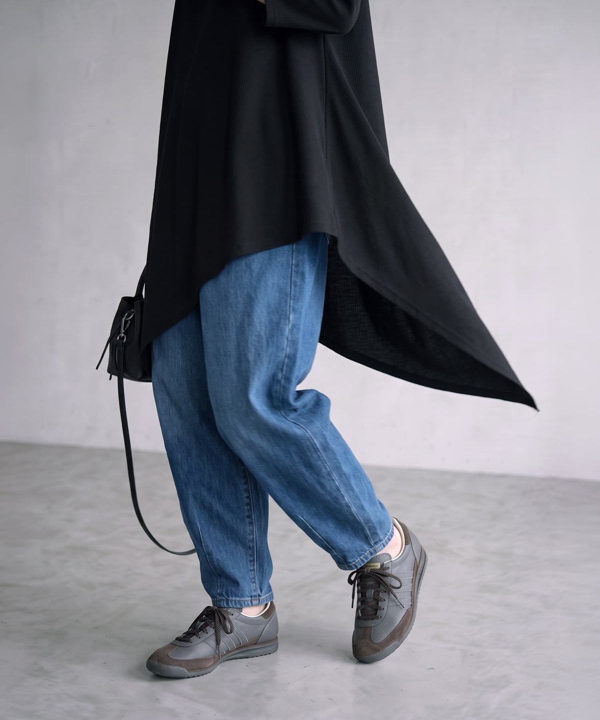 着用イメージ 170cm ブラック