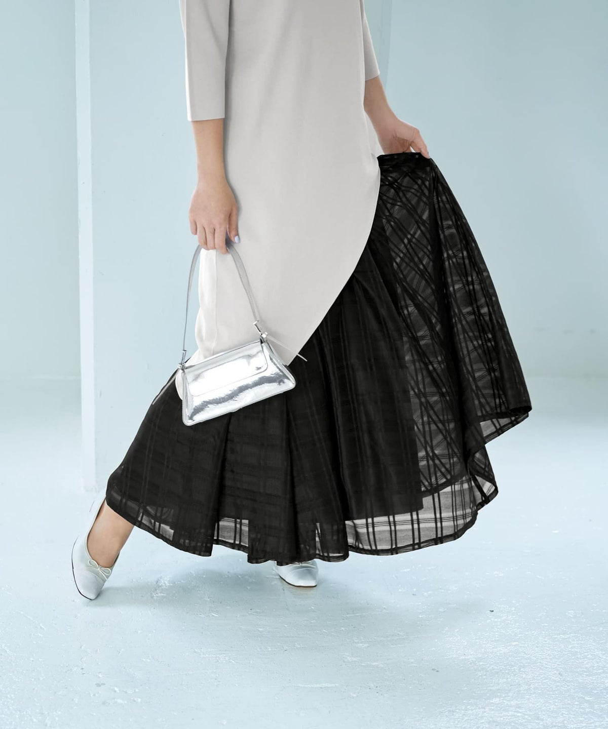 着用イメージ 187cm ブラック