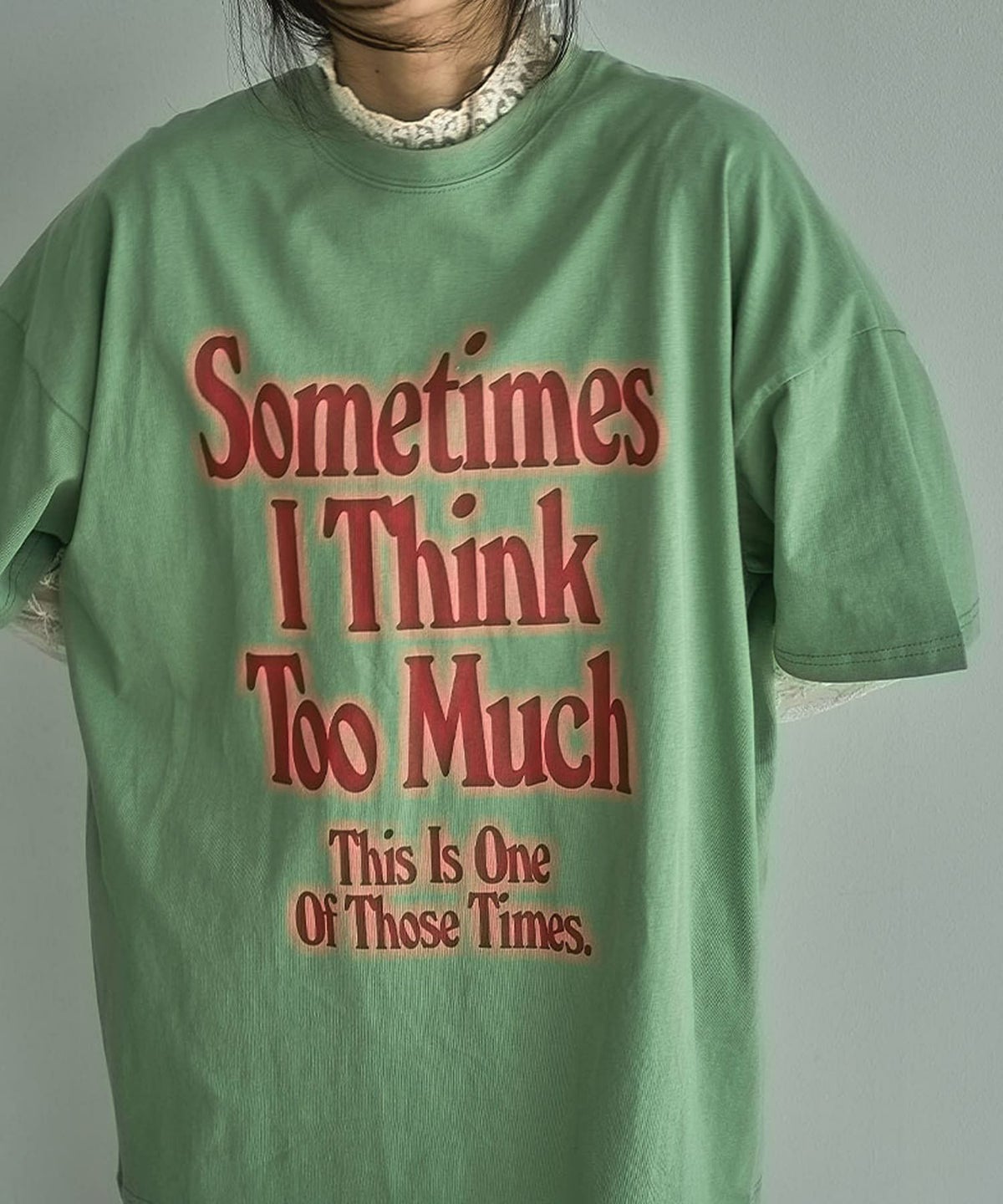 着用イメージ 164cm GREEN