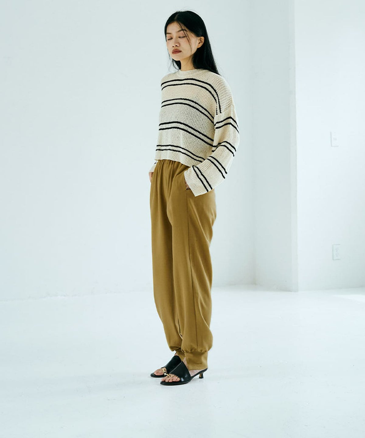 着用イメージ 168cm M CAMEL