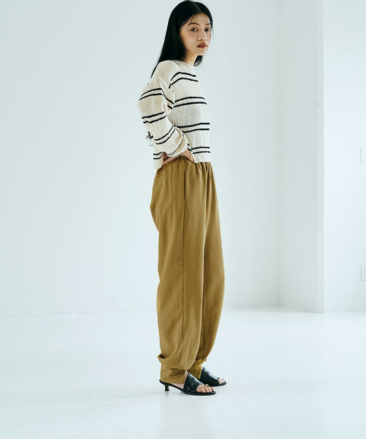 着用イメージ 168cm M CAMEL