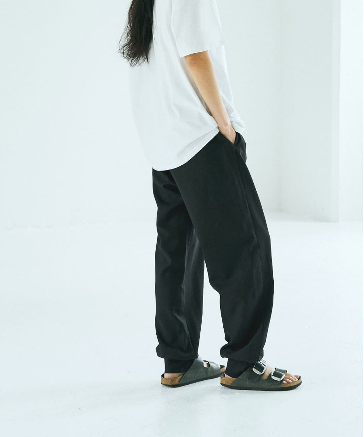 着用イメージ 168cm M BLACK