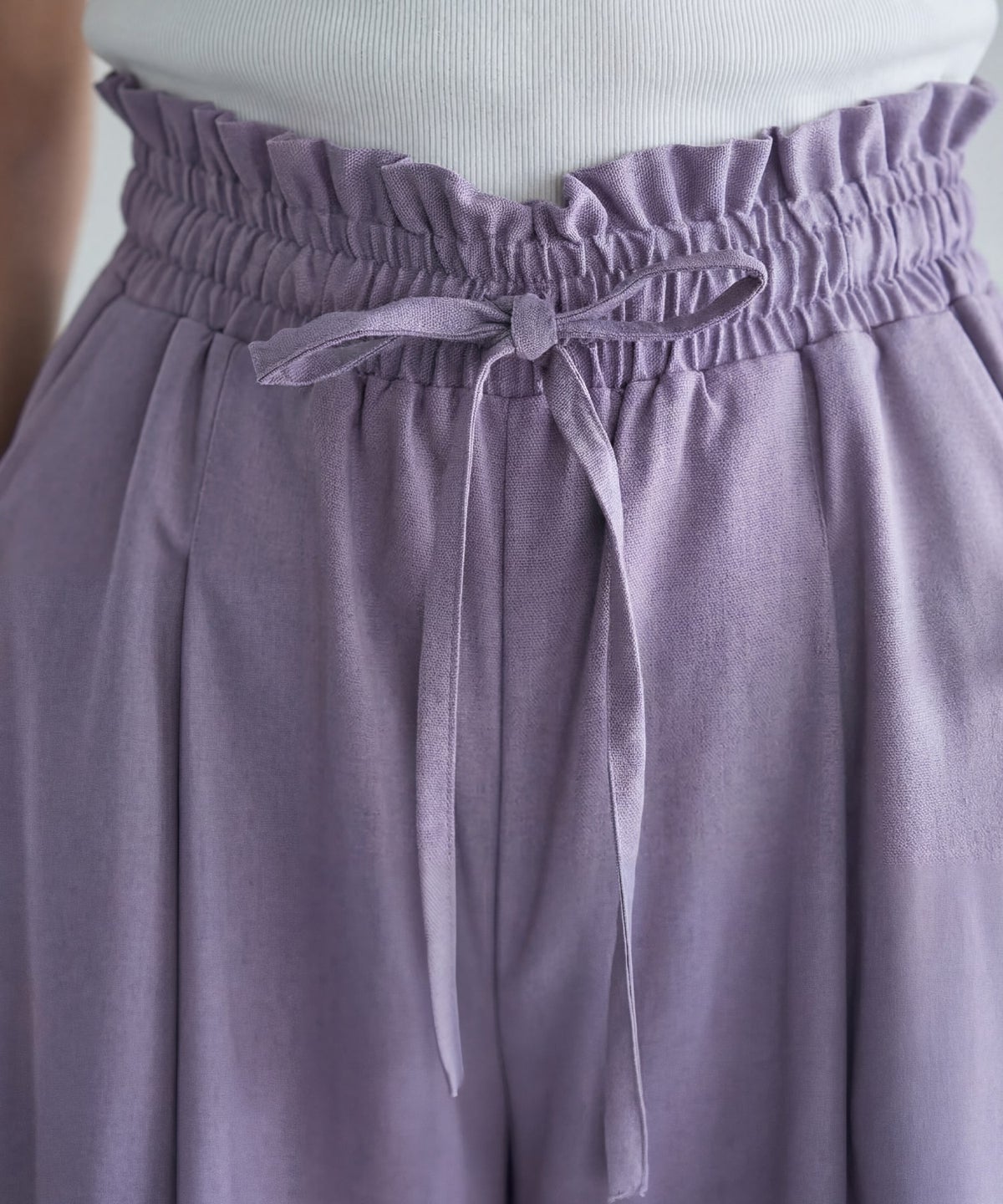 着用イメージ　166cm ライラック