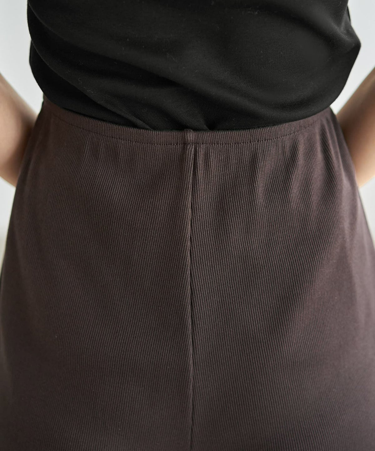 着用イメージ　166cm 02サイズ　ブラウン