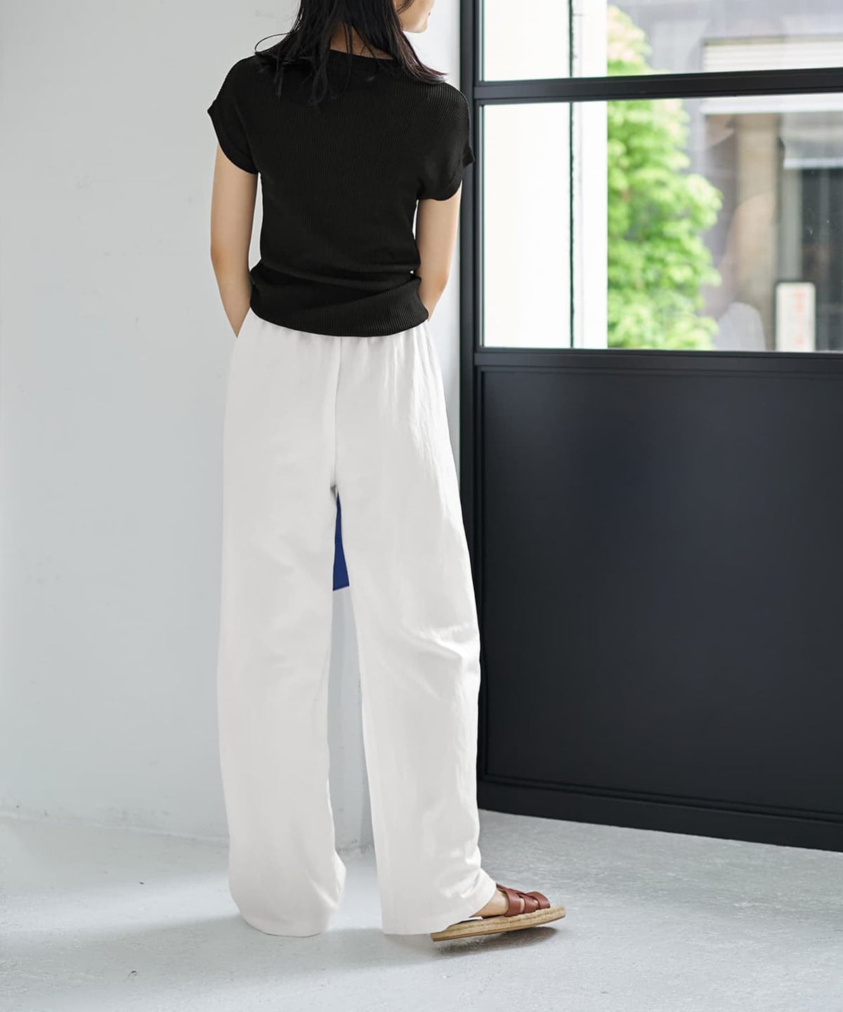 着用イメージ　164cm ブラック
