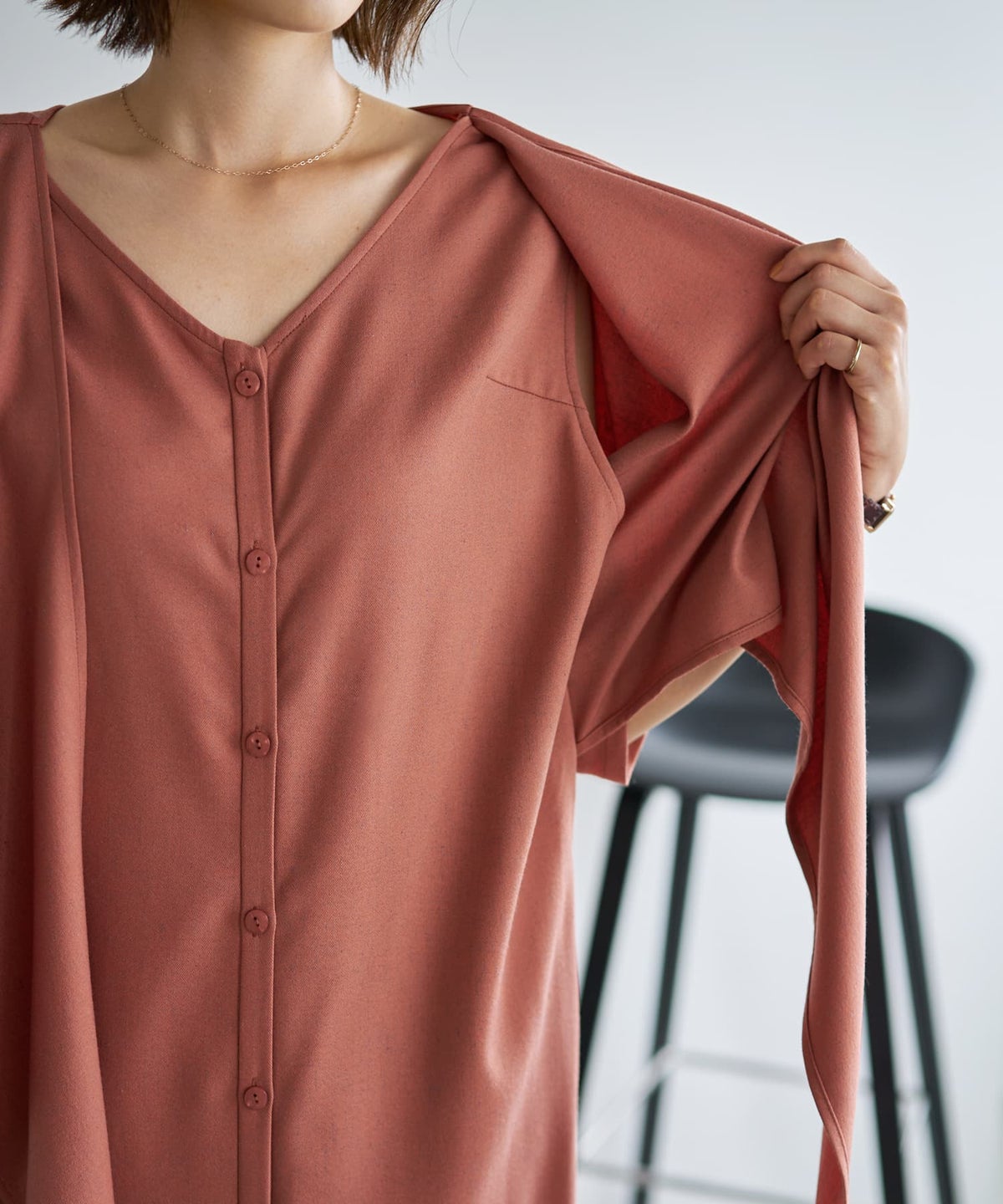 着用イメージ 163cm グァバ