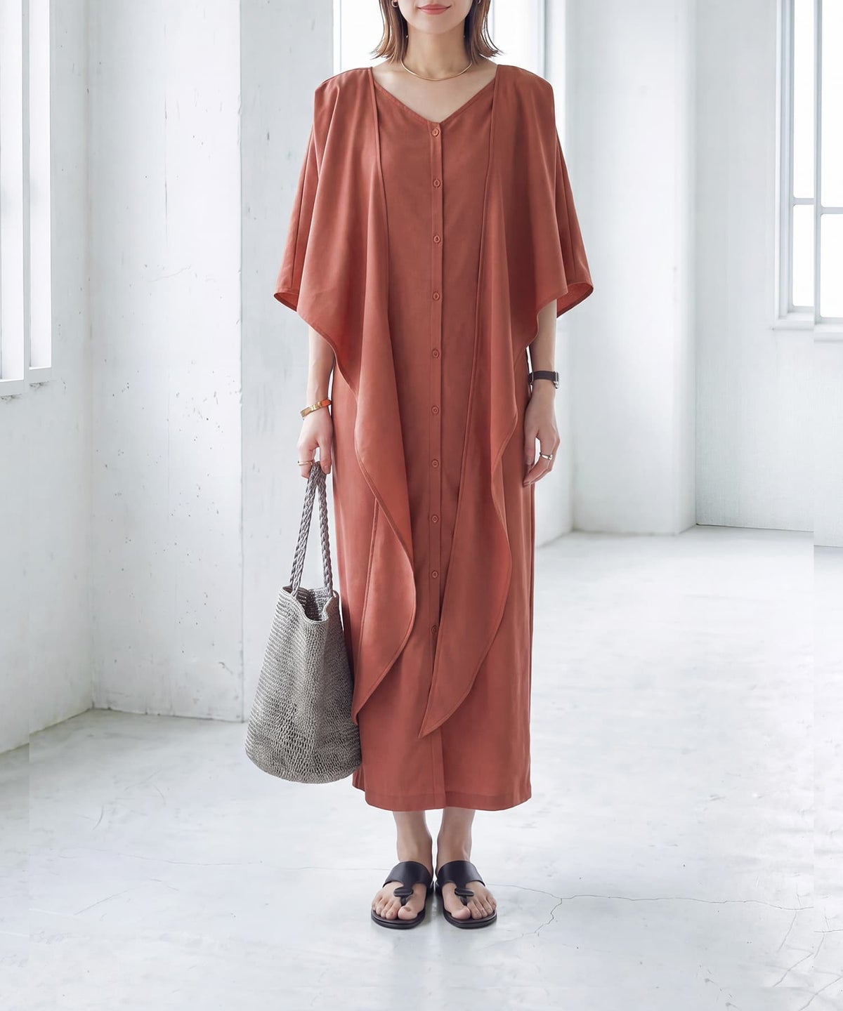 着用イメージ 163cm グァバ