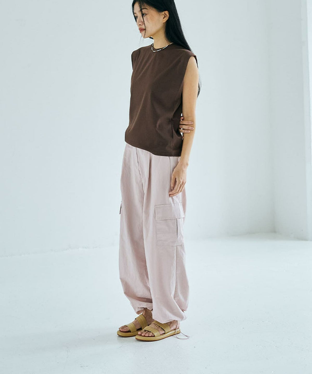 着用イメージ 168cm PINK