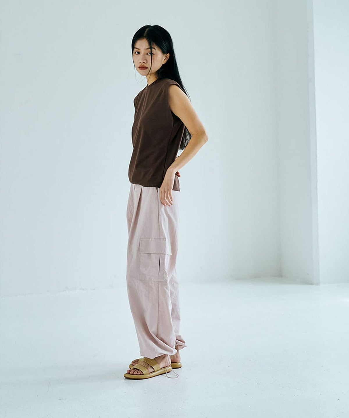 着用イメージ 168cm PINK