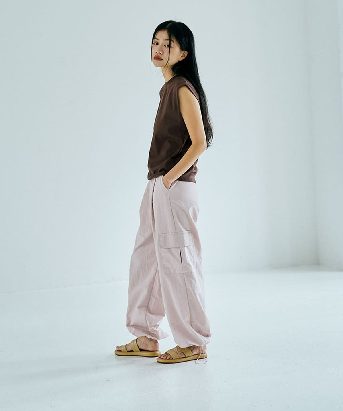 着用イメージ 168cm PINK