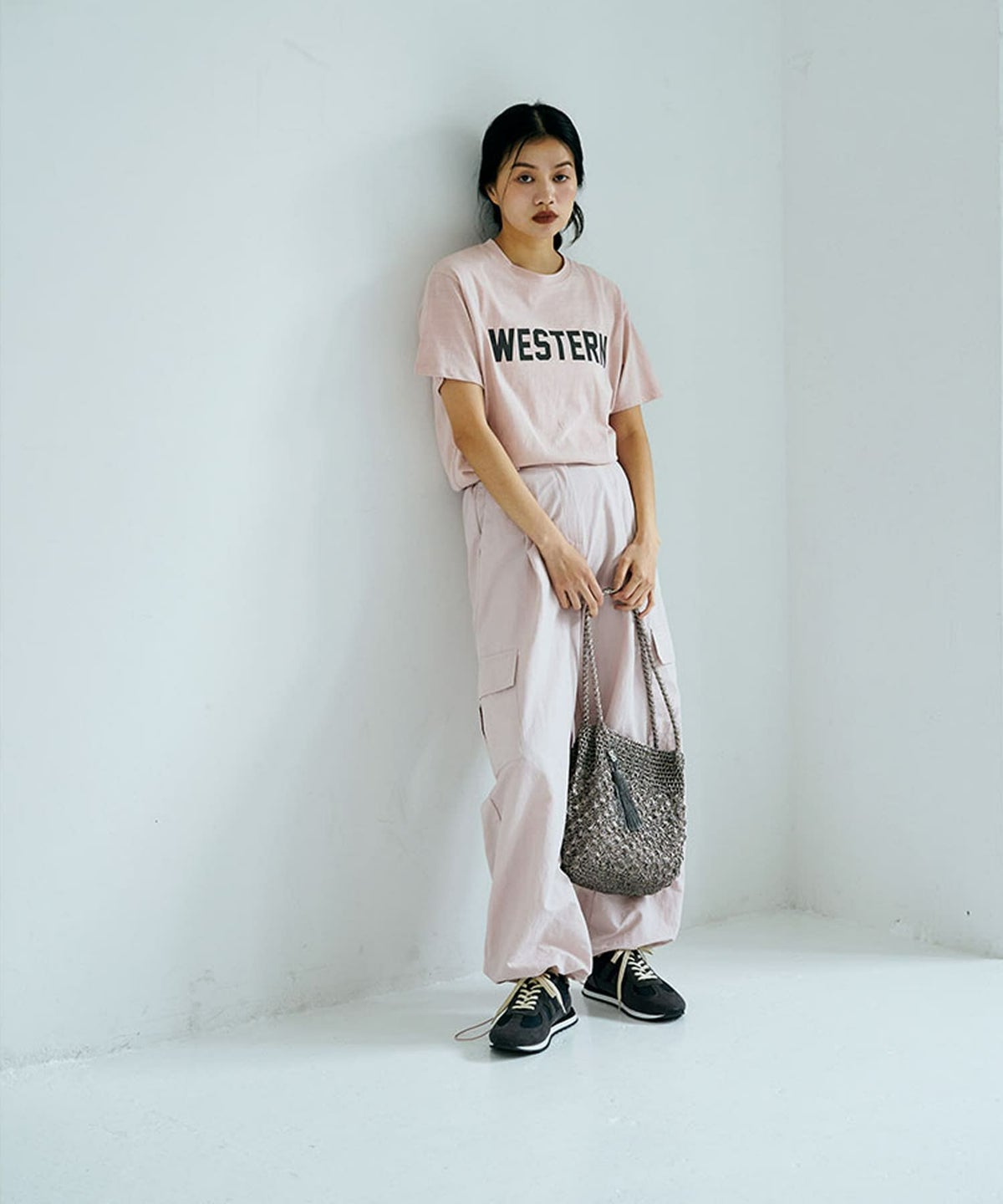 着用イメージ 168cm PINK