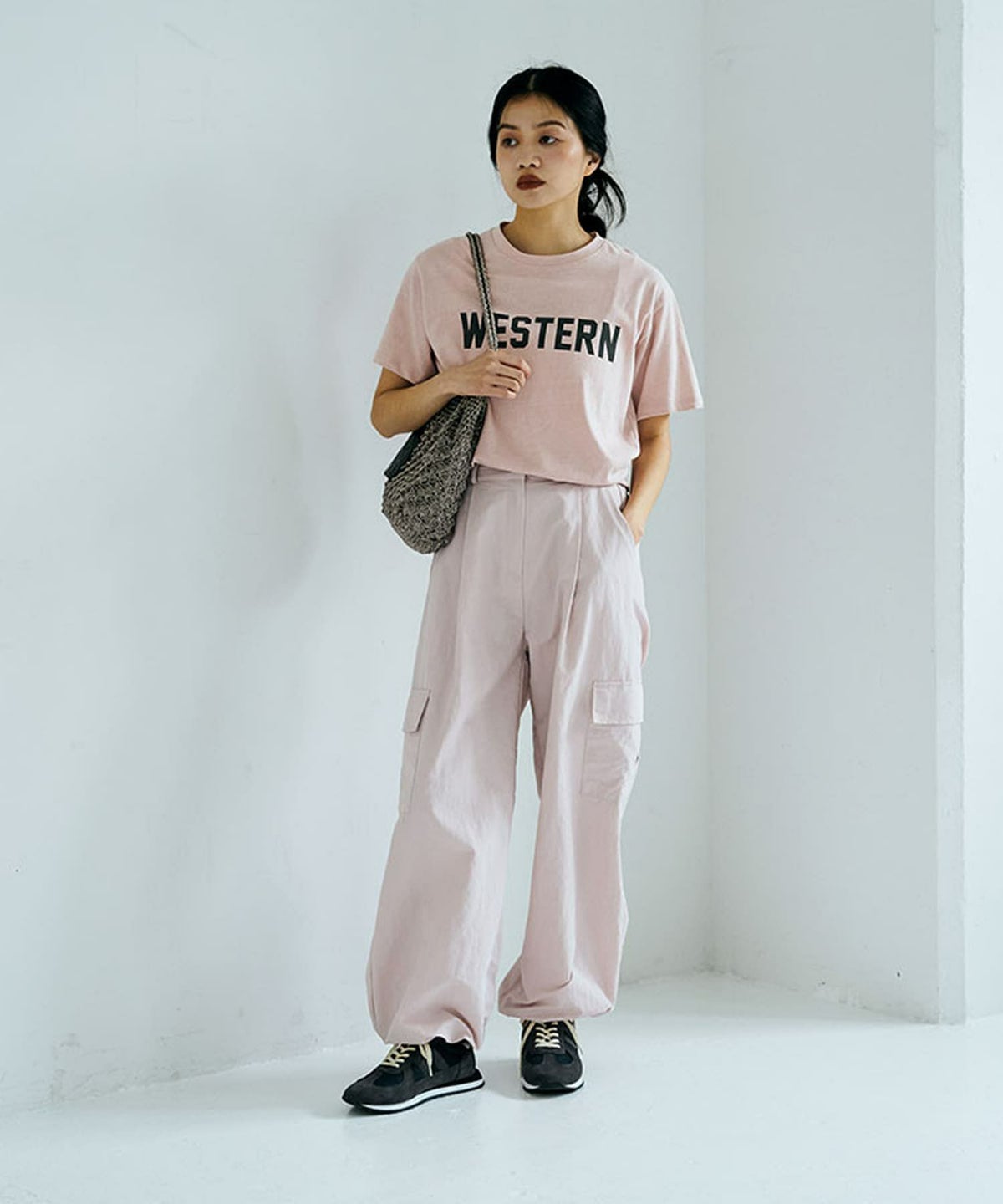 着用イメージ 168cm PINK