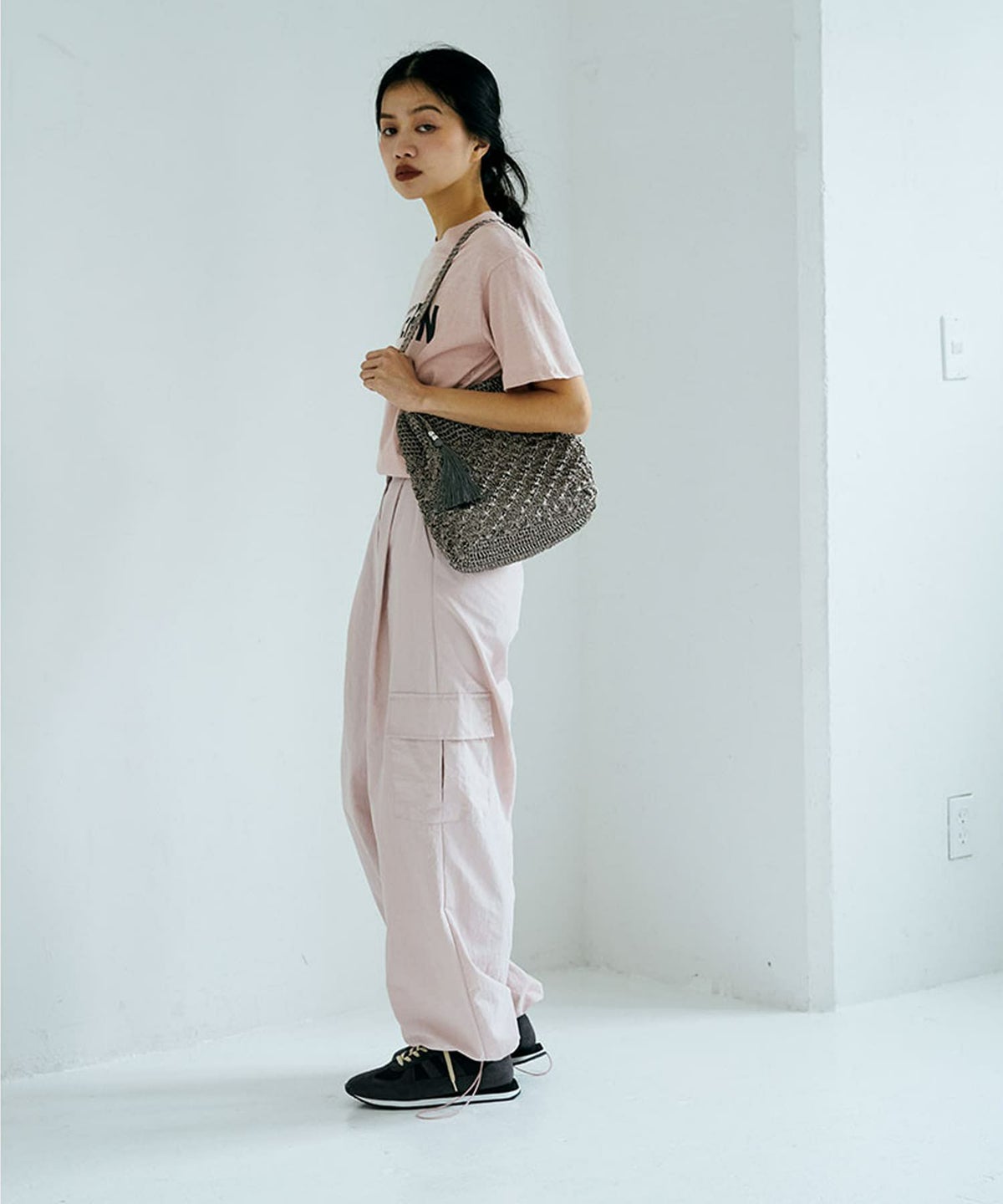 着用イメージ 168cm PINK