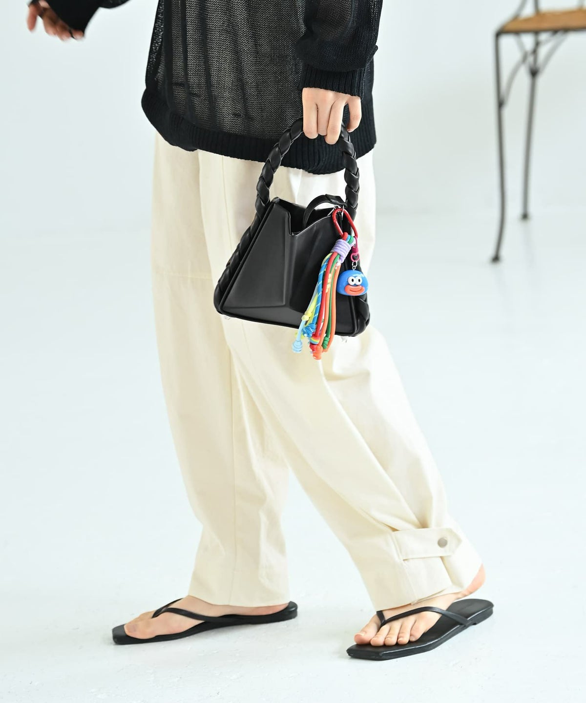 着用イメージ 170cm ブルー