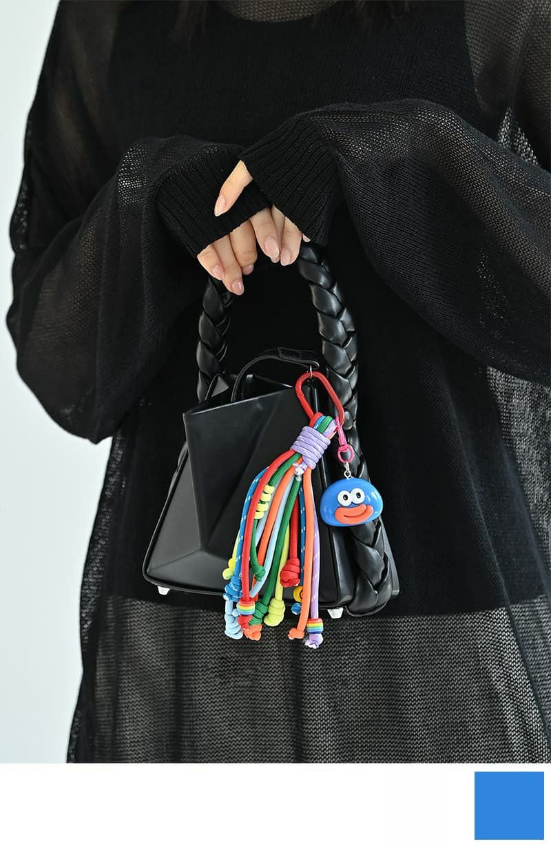 BLK001】マルチカラーバッグチャーム | おしゃれな大人レディース