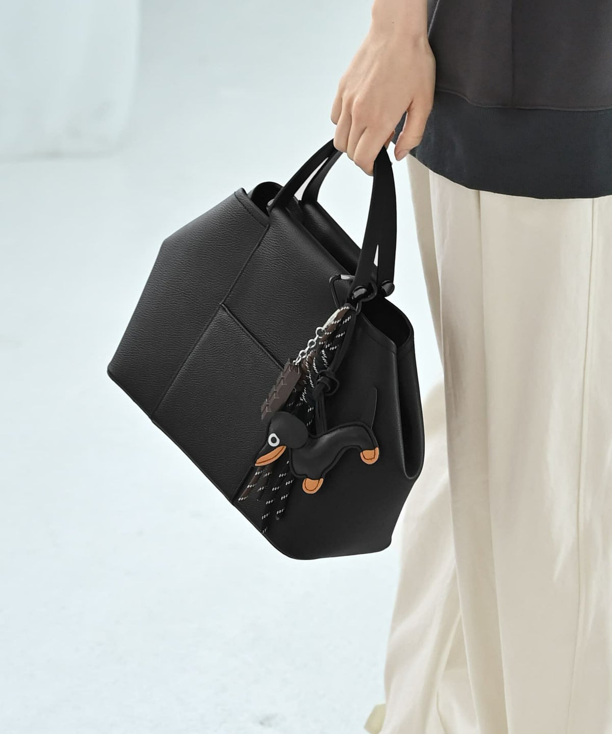 着用イメージ 170cm ブラック