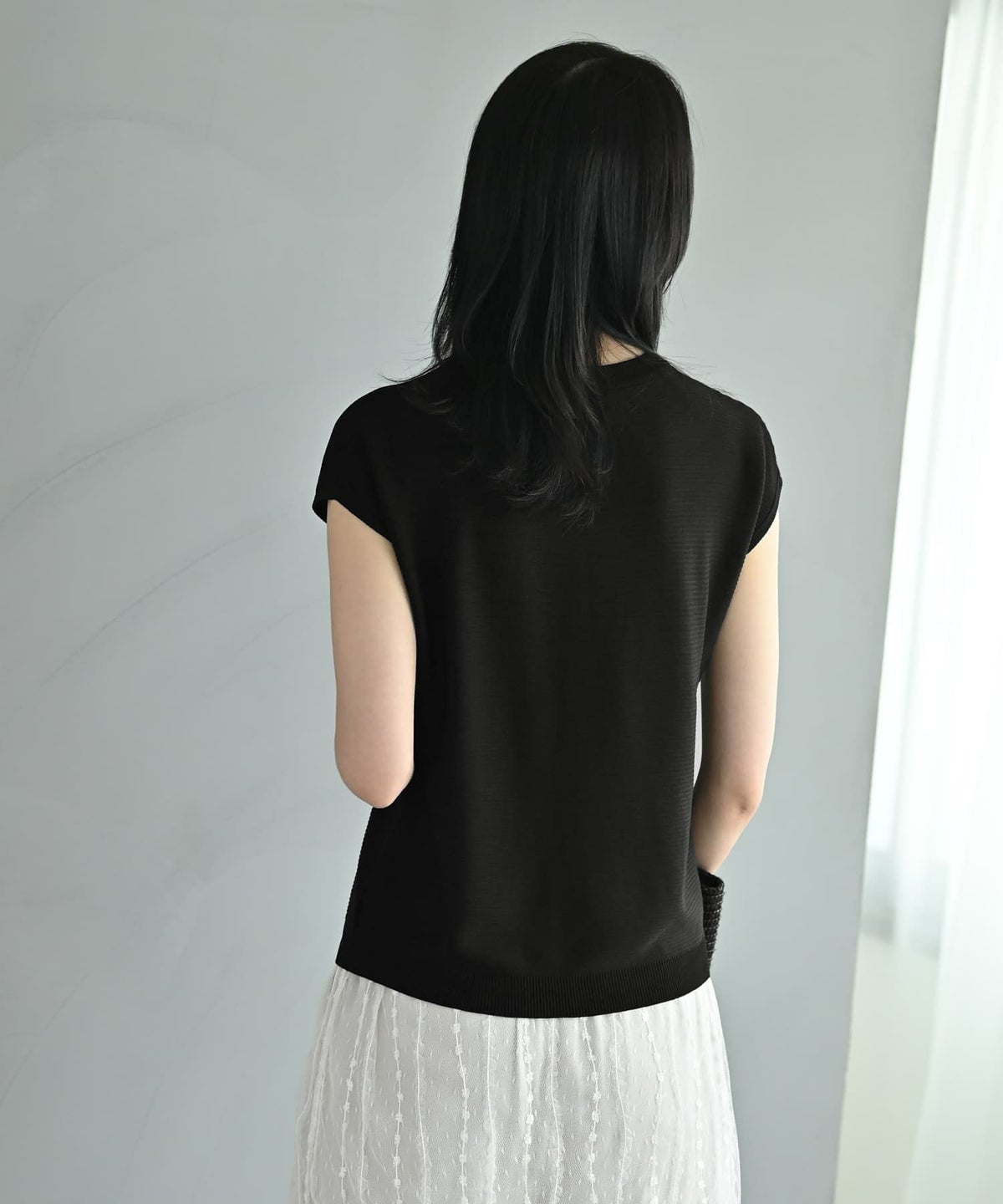 着用イメージ 170cm ブラック