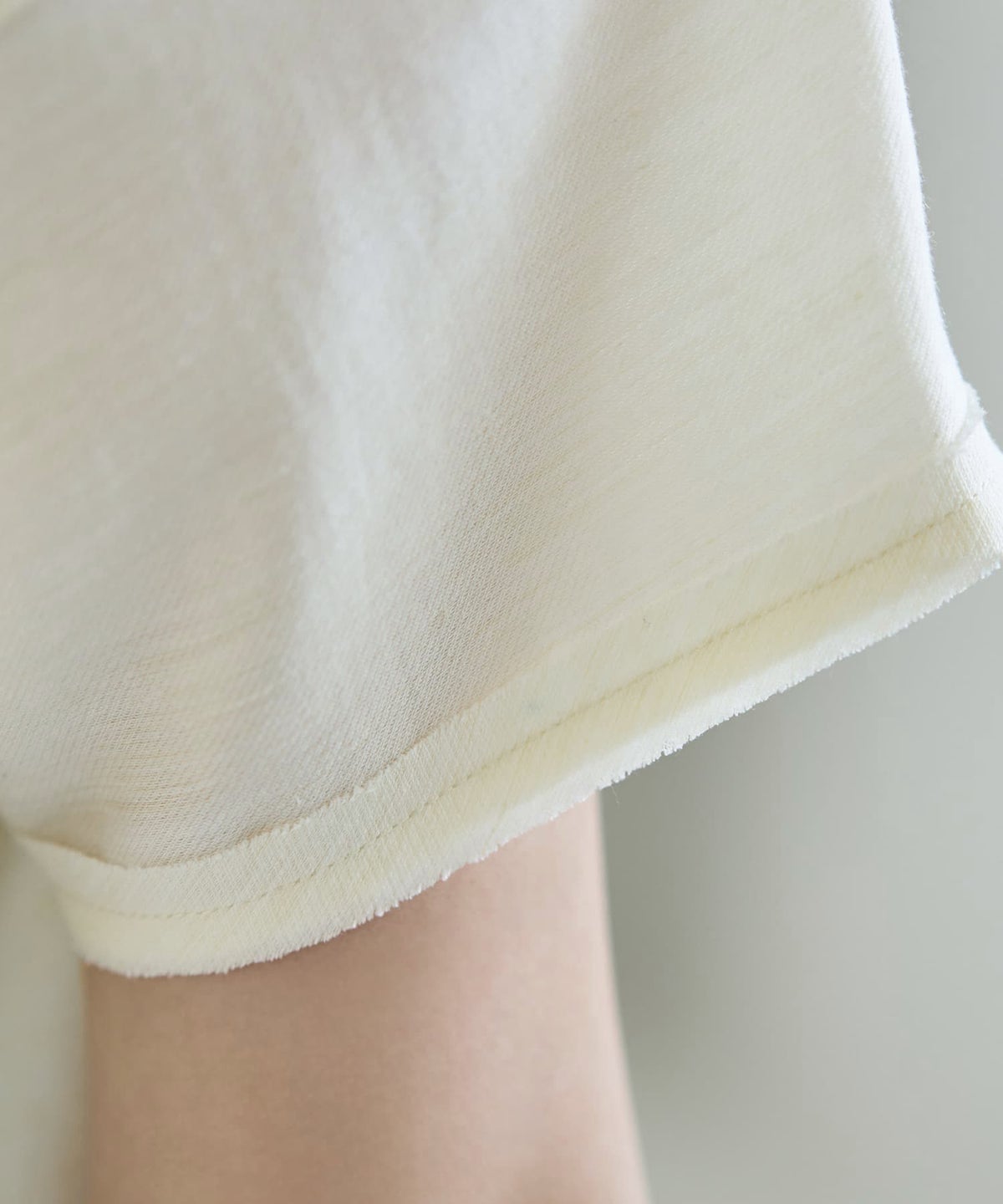 着用イメージ 163cm アイボリー