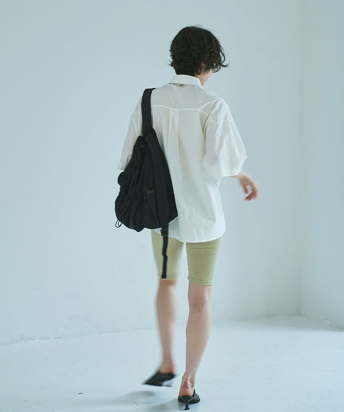 着用イメージ 165cm OFFWHITE