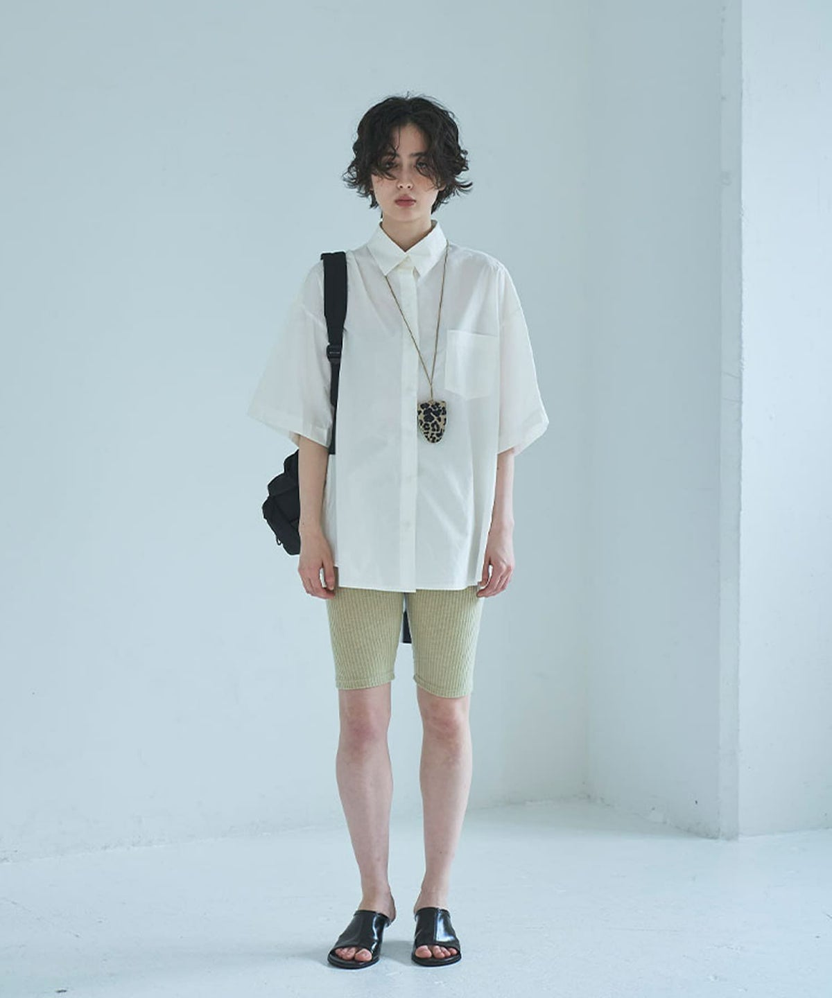 着用イメージ 165cm OFFWHITE