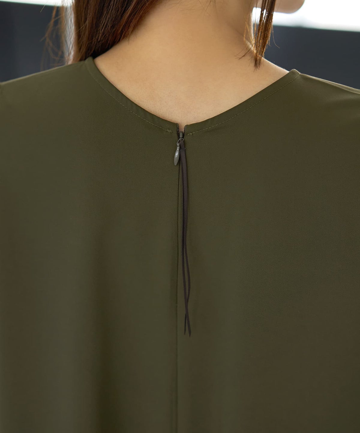 着用イメージ 163cm カーキ サイズ02