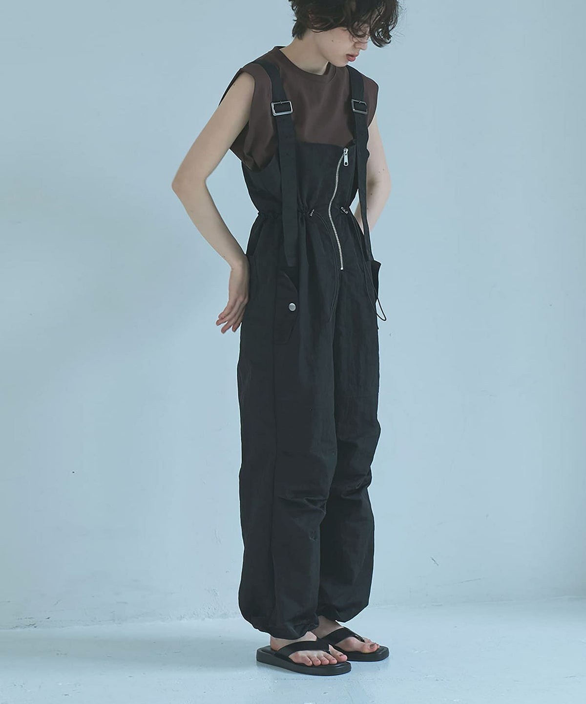 着用イメージ 165cm BLACK