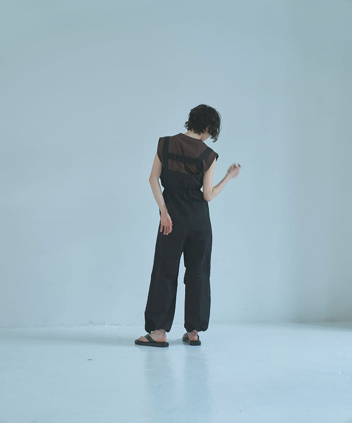 着用イメージ 165cm BLACK