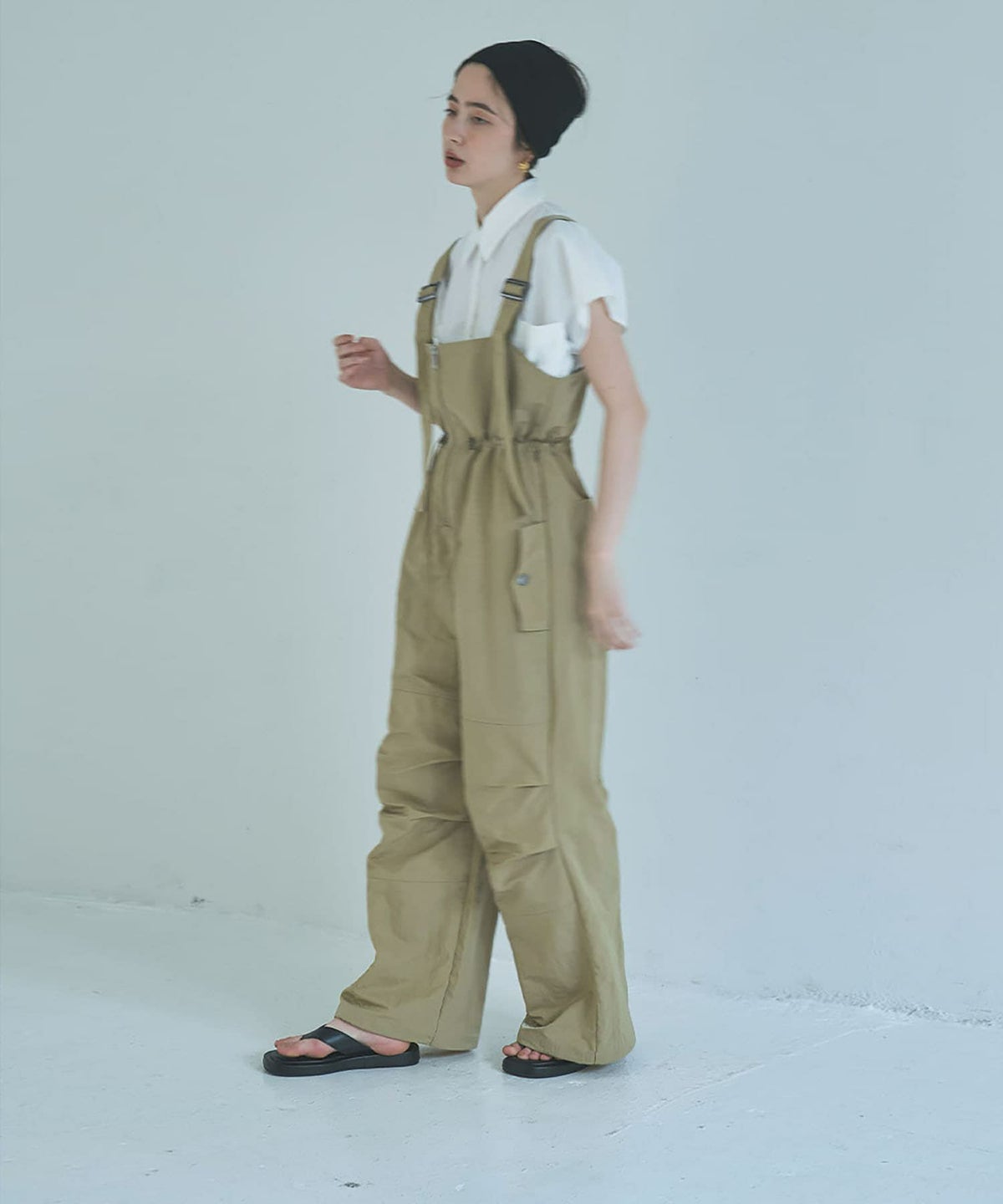 着用イメージ 165cm BEIGE