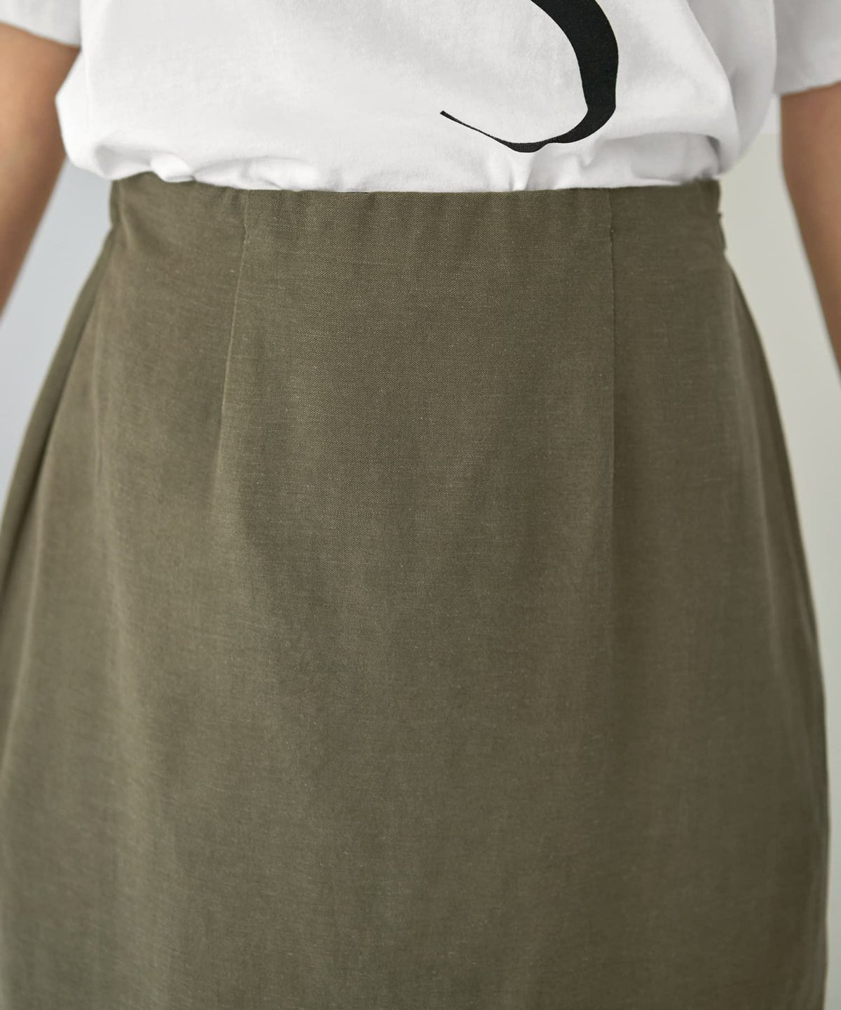 着用イメージ 166cm カーキ サイズ02