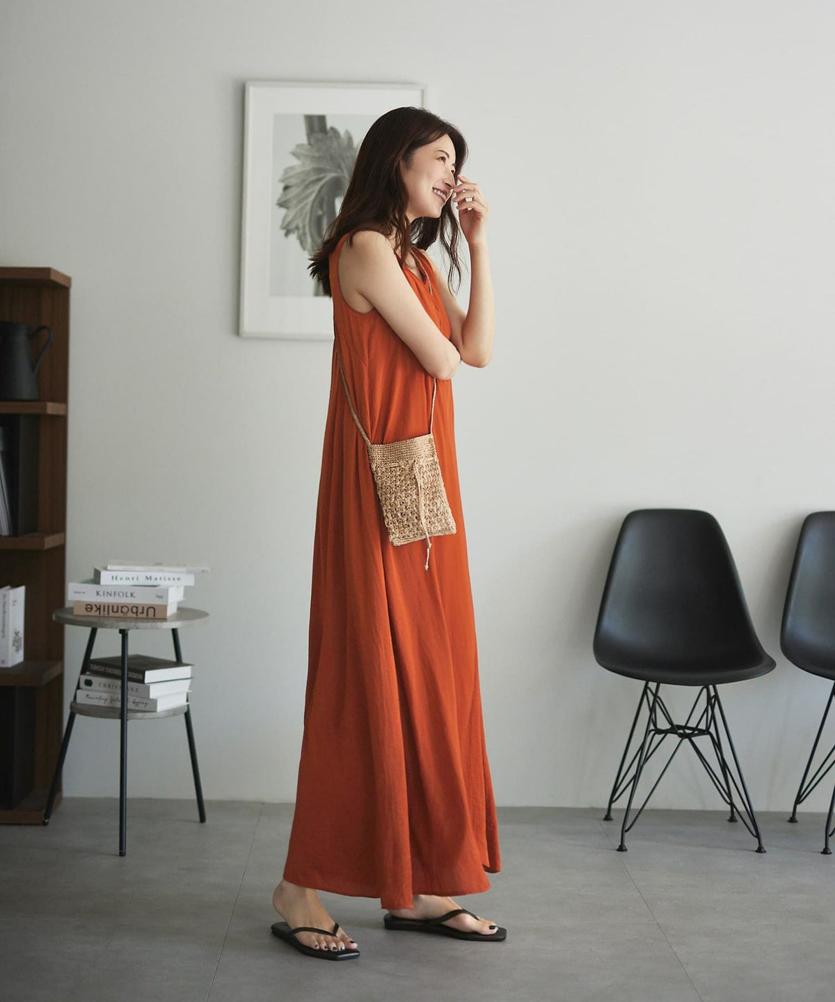 着用イメージ 168cm テラコッタ 02サイズ