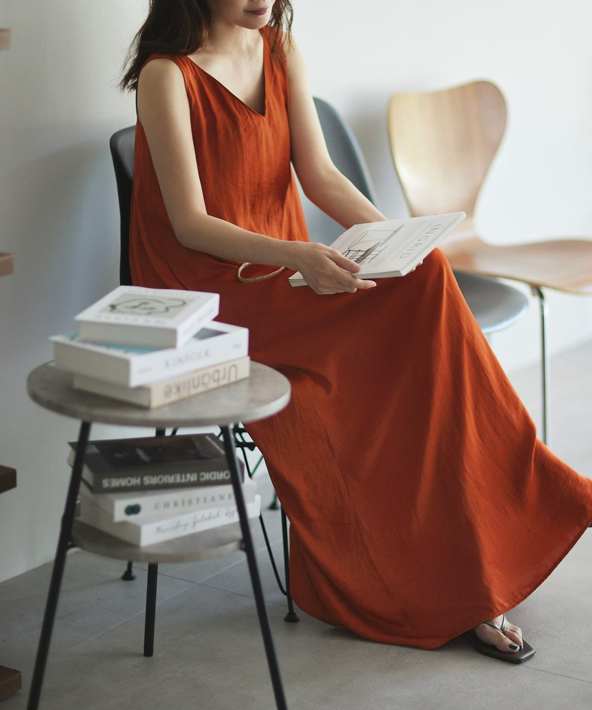 着用イメージ 168cm テラコッタ 02サイズ