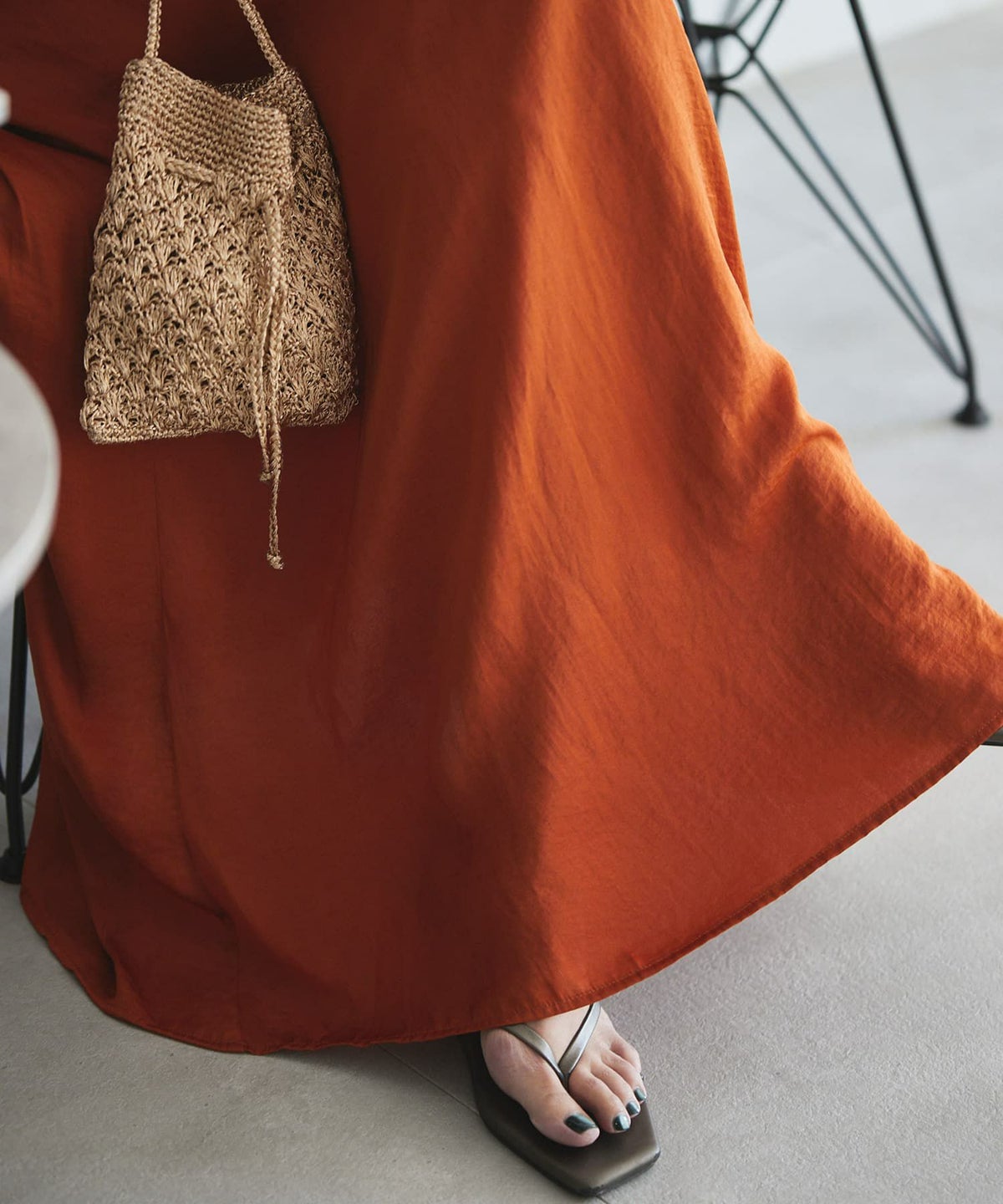 着用イメージ 168cm テラコッタ 02サイズ