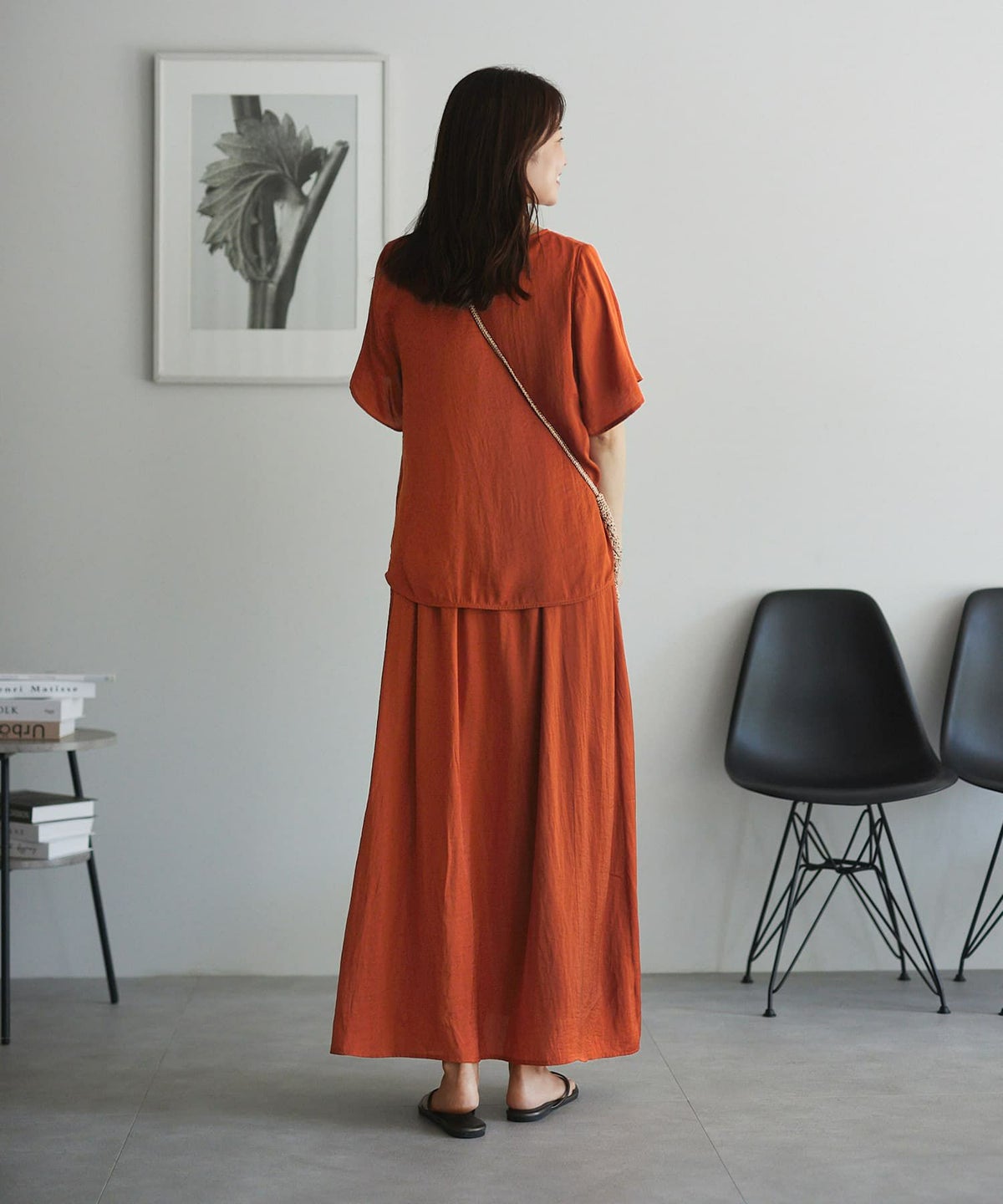 着用イメージ 168cm テラコッタ 02サイズ
