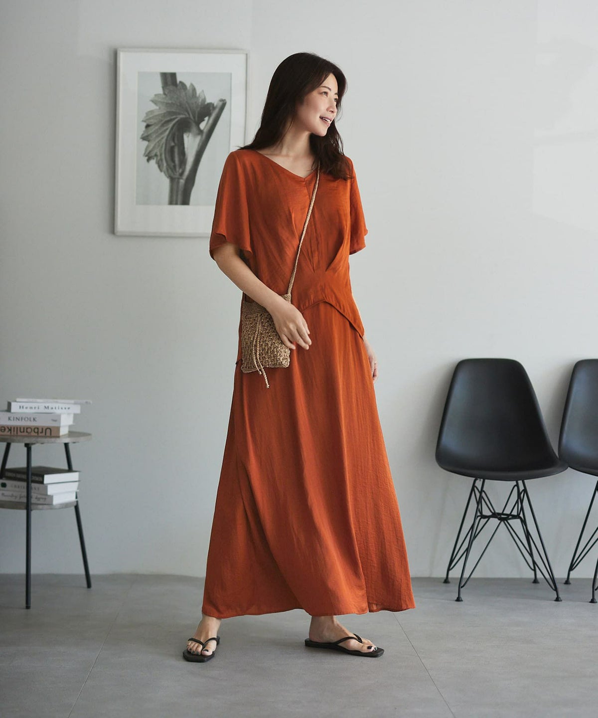 着用イメージ 168cm テラコッタ 02サイズ