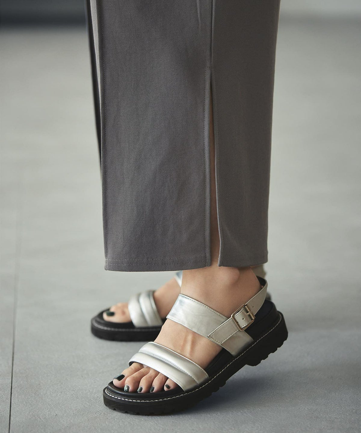 着用イメージ 168cm チャコール 02サイズ