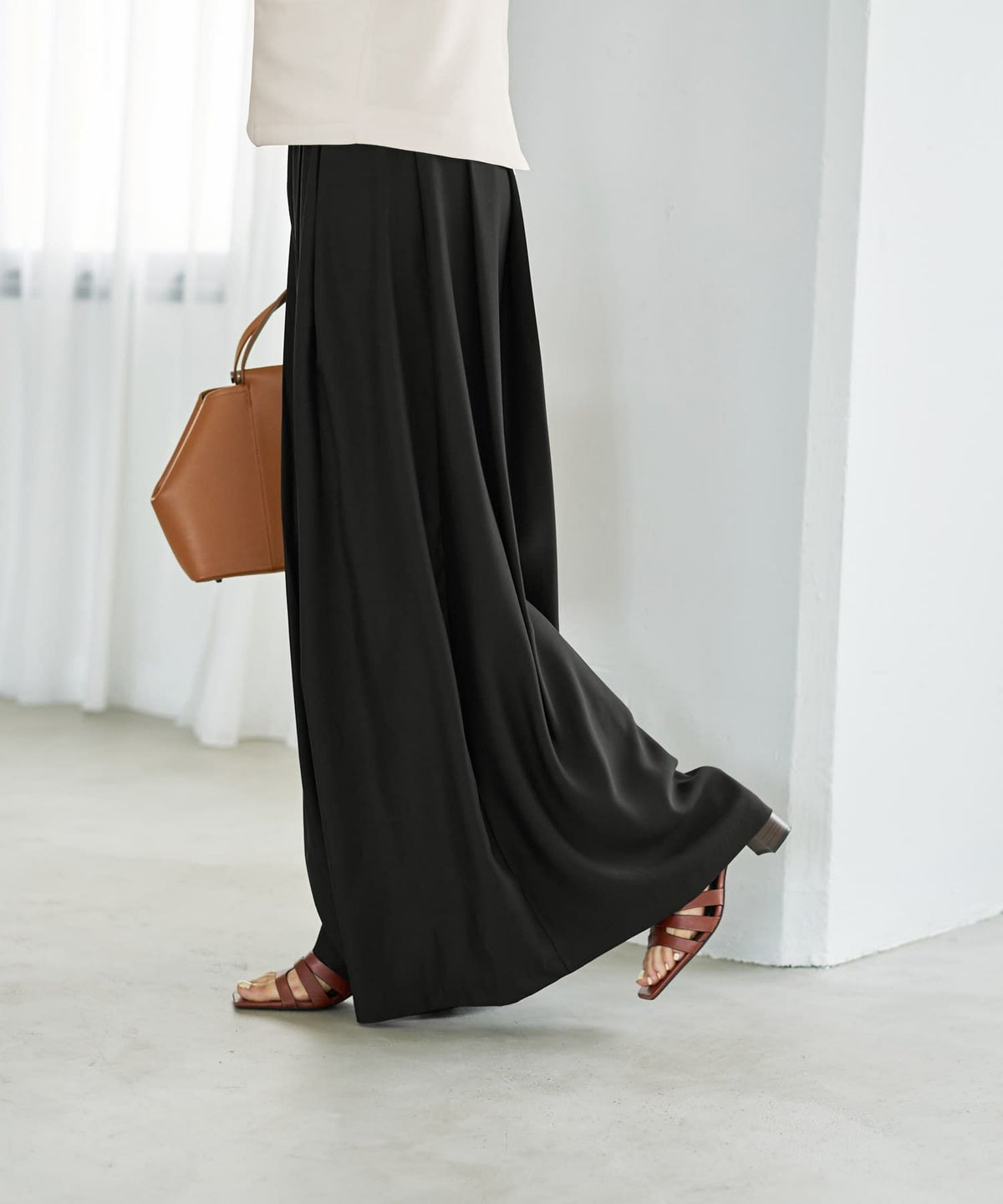 着用イメージ 166cm ブラック Sサイズ