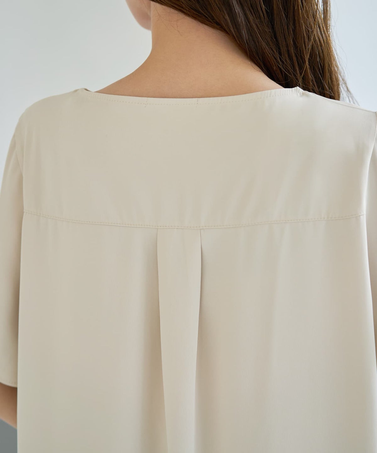 着用イメージ 167cm ライトベージュ