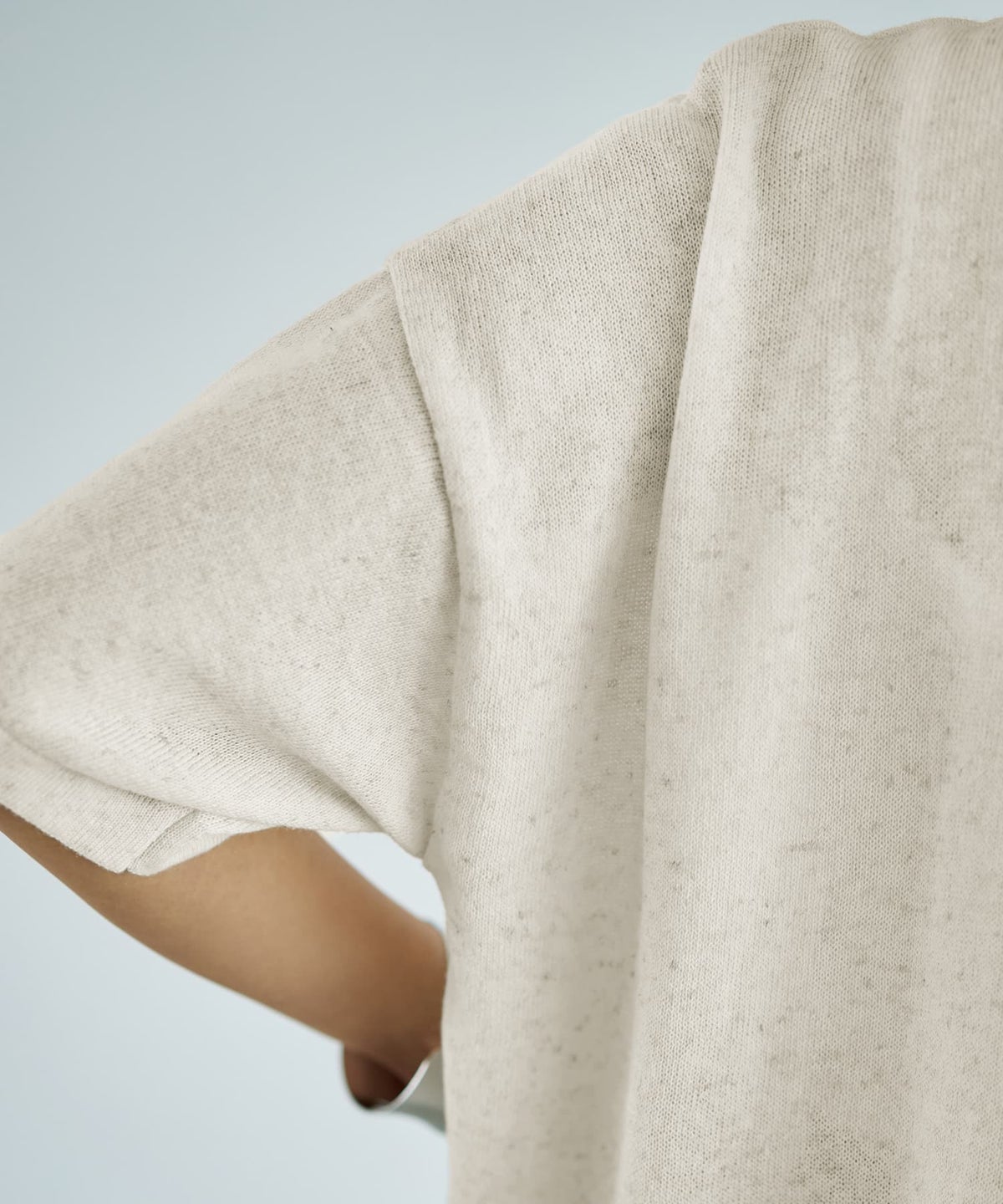 着用イメージ 163cm オートミール