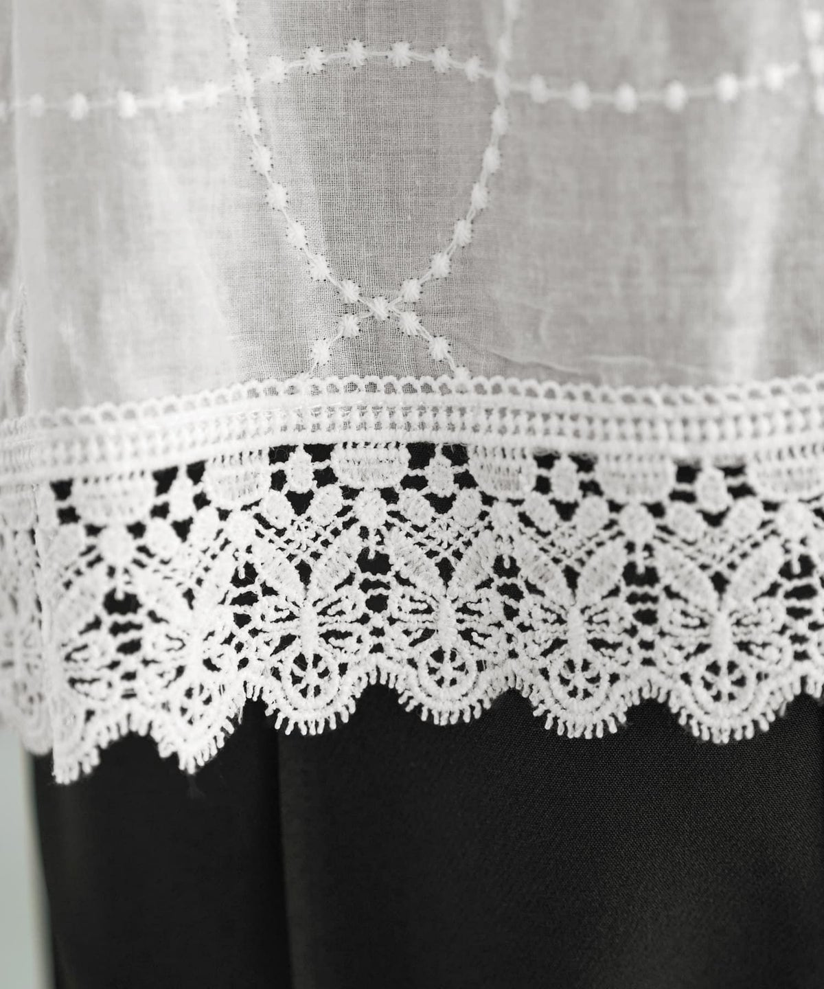 着用イメージ 167cm ホワイト