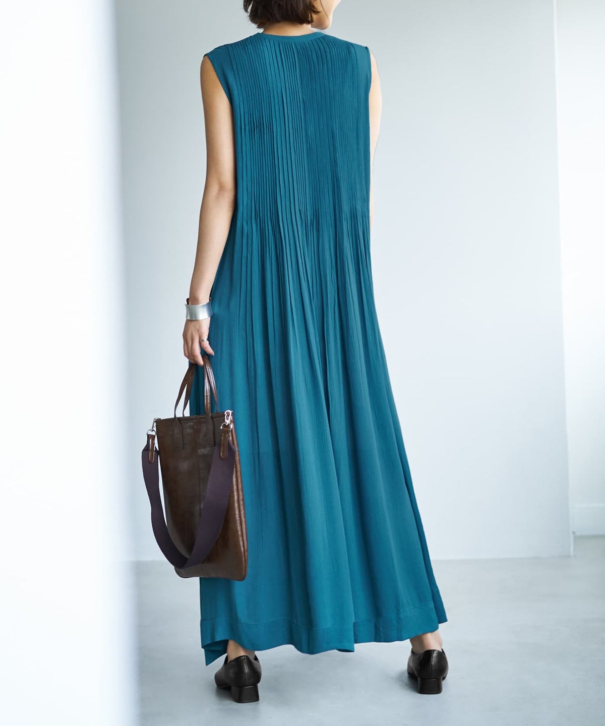 着用イメージ 167cm シアンブルー 02サイズ