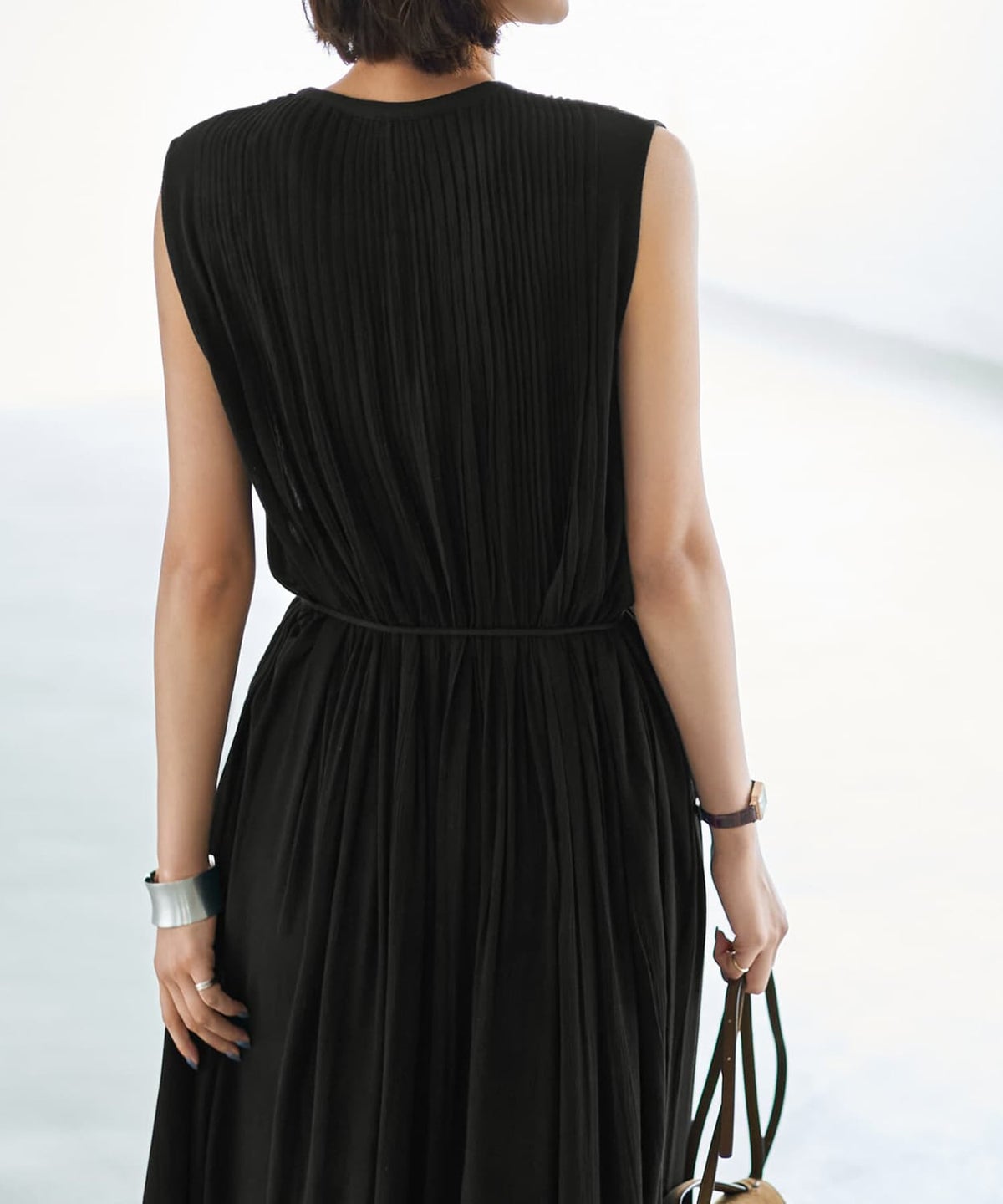 着用イメージ 167cm ブラック 02サイズ